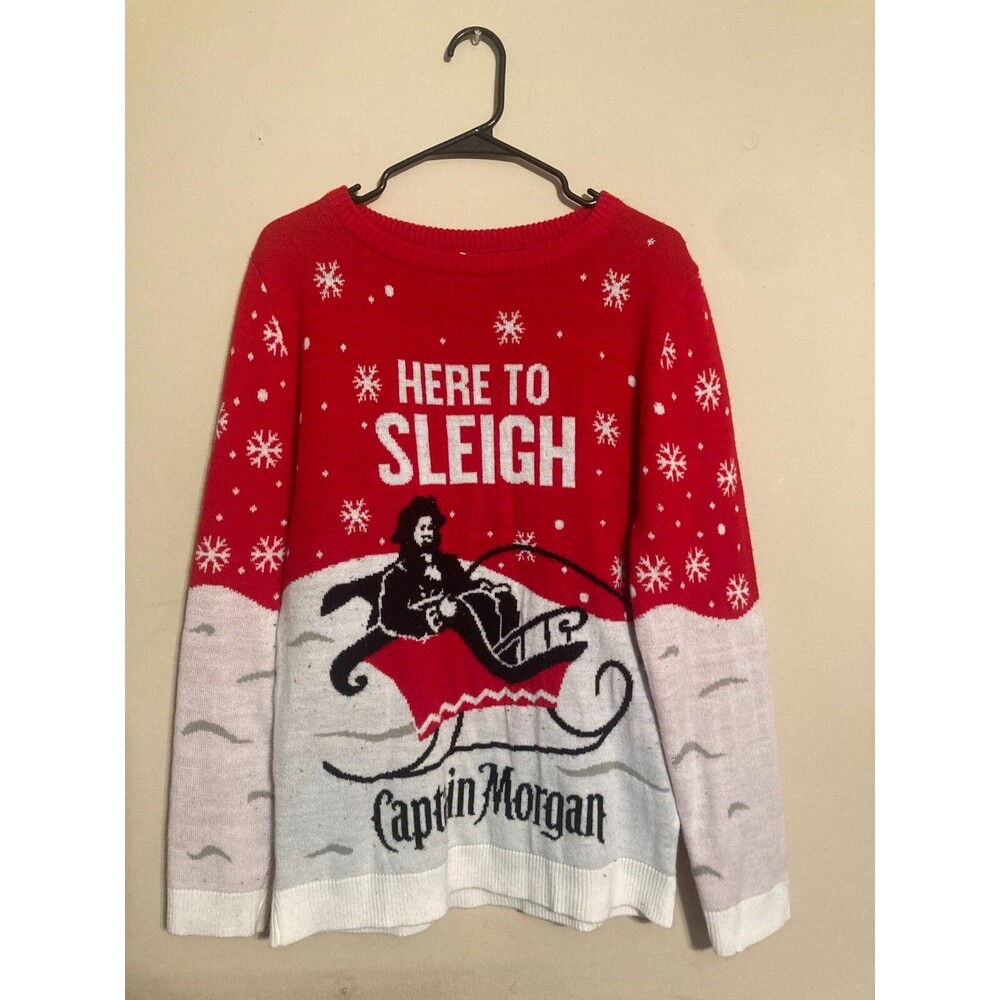 Captain Morgan Christmas Sweater Men's - size M